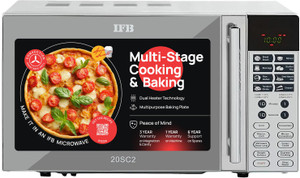 IFB 20 L Metallic silver Convection Microwave Oven