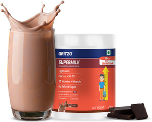 Gritzo SuperMilk Growth+ 13g Protein Powder, Double Chocolate - Image 6