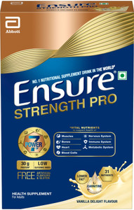 ENSURE Strength Pro High Protein Drink for Adults 30g Protein, L-Carnitine, Low GI