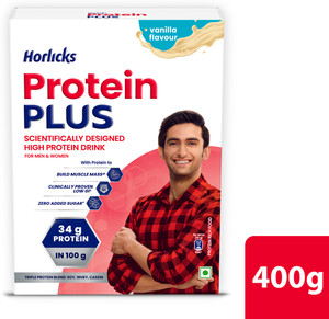 HORLICKS Adult Protein Drink Vanilla Flavour