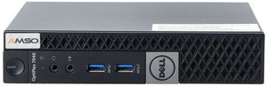 DELL MINI PC 7040 - Windows 11 Pro, Intel Quad ( Core i5-6th Generation) Processor Type, 6500TE, 530 MB Graphics Card, 8 GB DDR-4 RAM | 2600 MHz, 256 GB SATA SSD with 2100 RPM speed up to 20× faster than other compatible SSDs Mini PC
