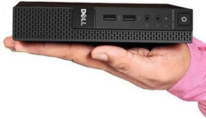DELL Refurbished Tiny PC Core i5 4th/8GB/256GB SSD with WiFi - Windows 10, Intel®, Core i5 4th Generation, 8 GB DDR3, 256 GB SSD Mini PC