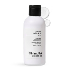 Minimalist 2% Salicylic Acid LHA Niacinamide Body Wash 200 ml - Image 5