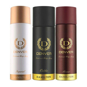 DENVER Caliber, Honour & Imperial Nano Deo 50ml x 3 - Image 6