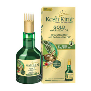 Kesh King Gold Ayurvedic Hair Oil 21 Herbs 100ml - Image 1