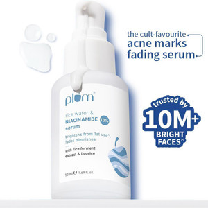 Plum Rice Water & 10% Niacinamide Face Serum 15ml - Image 6