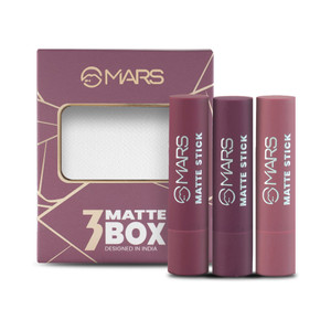 MARS 3 Plums Shades Matte Lipstick Box Set 9.6 g - Image 6