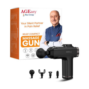 AGEasy Relief Compact Massage Gun Massager Black - Image 6