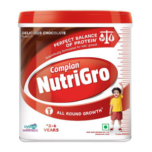 COMPLAN NutriGro Nutritional Drink powder for 2 to 6 Years, Delicious Chocolate Flavour