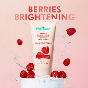 mCaffeine Berries Brightening Coffee Face Scrub 100g - Image 6