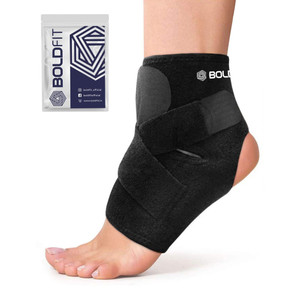 BOLDFIT Sports Cap Binder Pain Relief Compression Bandage Men Women Ankle Support