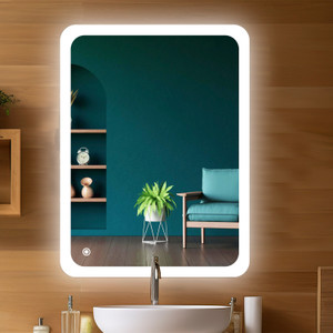 Sunsyze Rectangular Bathroom Lighted Mirror, Backlit Mirror for House Decorative Mirror