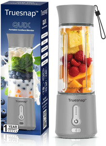 Truesnap QUIX 500ml Portable Blender|Rechargeable 230 W Mixer Grinder