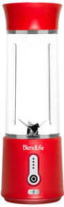 BlendLife Portable Blender For Juices, Shakes,230watt & 4000mah Battery, 500ml Inbuilt Jar 240 W Juicer Mixer Grinder