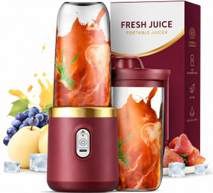 Zinsy Portable Blender,JuicerUSB Rechargeable Mini Personal Juicer,Shakes and,Smoothie 40 W Juicer Mixer Grinder