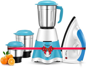 Skystar Elegant Mixer Grinder & 750 Dry Iron Super Combo 700 W Mixer Grinder