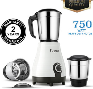 Fogger Super Fast 3 Stainless Jars 750 W Juicer Mixer Grinder Price in India - Fogger Super Fast 3 Stainless Jars 750 W Juicer Mixer Grinder Online at Flipkart.com