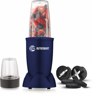 Nutrismart 2 Unbreakable Jars Blender for Smoothies and Juices 500 W Juicer Mixer Grinder