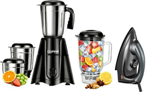 coppr 750 W Juicer Mixer Grinder + Iron Combo Pack of 750 - Image 5