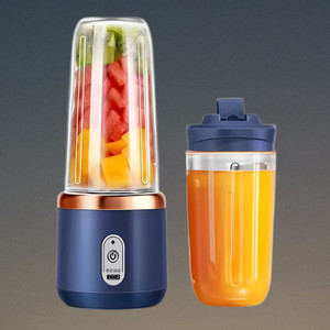 Riyadi Portable USB Rechargeable Juicer Blender Mini Smoothie Maker Bottle 105 W Juicer Mixer Grinder