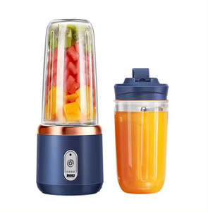 aestivo Portable Blender Juicer with Travel Bottle, Personal Size Smoothie Maker, USB 100 W Juicer
