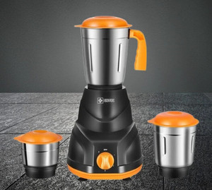 Havok 750 Watt Juicer Mixer Grinder Orange & Black with 3 Jars for Grinding 750 W Juicer Mixer Grinder