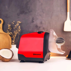 Brewine Coconut Scraper with Citrus Juice Press, 200 Watts 200 W Juicer