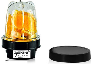 Gemini Super Bullet Jar for Mixer Grinder Small (350ML) ABS Transparent Mixer Juicer Mixer Juicer Jar