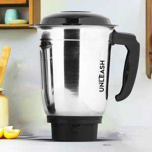 unleash Stainless Steel 1200 ml Mixer Grinder Juicer Jar For Blending and Liquidizing Mixer Juicer Jar