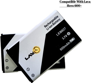 AEV Mobile Battery For  Lava Hero 600+ II 800mAh(Premium Quality)
