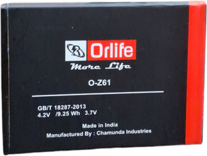 orlife Mobile Battery For Lava Z61 (1 Year Replacement Warranty