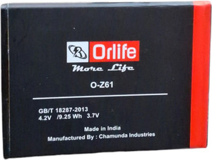 orlife Mobile Battery For  Lava Z61 ( 1 Year Replacement Warranty)