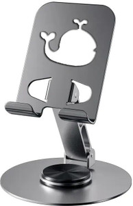 Redclip Carbon Steel Foldable Tablet Pc Stand with 360 Rotating Mobile Holder
