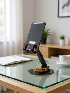 M/S DSNS Mobile Stand & Tablet Stand, Foldable 360° Rotatable Phone Stand for Table Mobile Holder