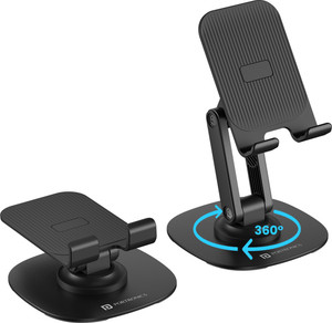 Portronics Mobot III 360° Degree Universal Mobile Stand Foldable Adjustable Mobile Holder
