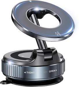 Adveriq 360° Magnetic Phone Mount – Hands-Free Suction Holder for Car, Gym, Mirro Mobile Holder