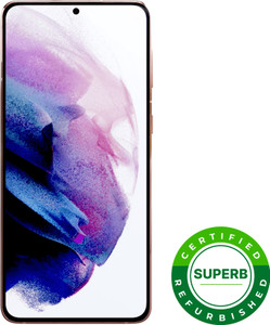 Refurbished) Samsung Galaxy S21 (Phantom Violet, 128 GB) Price in