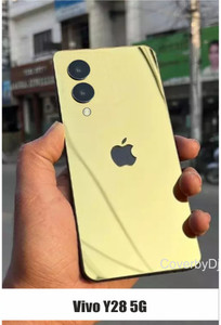 CoverbyDj Vivo Y28 5G to iphone Conveter Back Panel (Not Cover) Mobile Skin