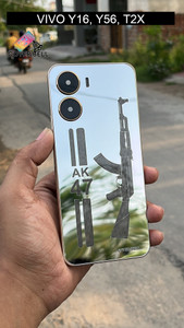 coverbell VIVO Y16 SILVER AK47, VIVO Y56, VIVO T2X Mobile Skin