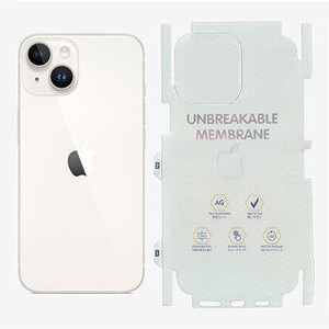 Bulkwala Screen Protector Unbreakable Membrane Scratch Guard For Iphone 13 Mobile Skin