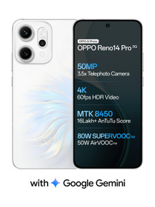 OPPO Reno14 Pro 5G 256GB 12GB RAM Pearl White - Image 1