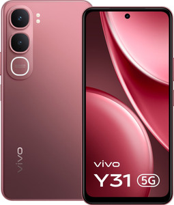 vivo Y31 5G (Rose Red, 128 GB)