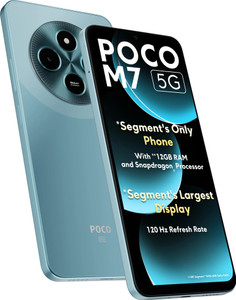 POCO M7 5G (Ocean Blue, 128 GB)