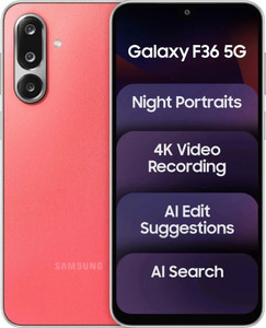Samsung Galaxy F36 5G (Red, 256 GB)