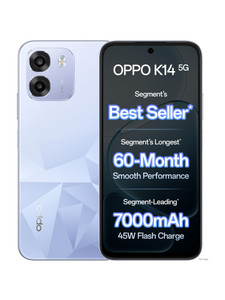 OPPO K14 5G (Icy Blue, 128 GB)