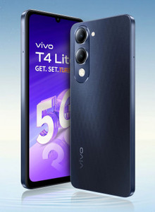 vivo T4 Lite 5G Charger in the Box (Prism Blue, 128 GB)