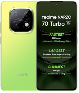 realme 70 TURBO 5G (Turbo Green, 128 GB)