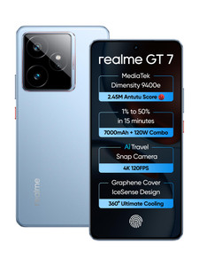realme GT 7 5G (Icesense Blue, 512GB, 12GB RAM) - Image 1