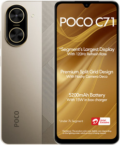 POCO C71 64GB Desert Gold Airtel Locked - Image 6