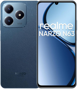 realme NARZO N63 (Leather Blue, 64 GB)